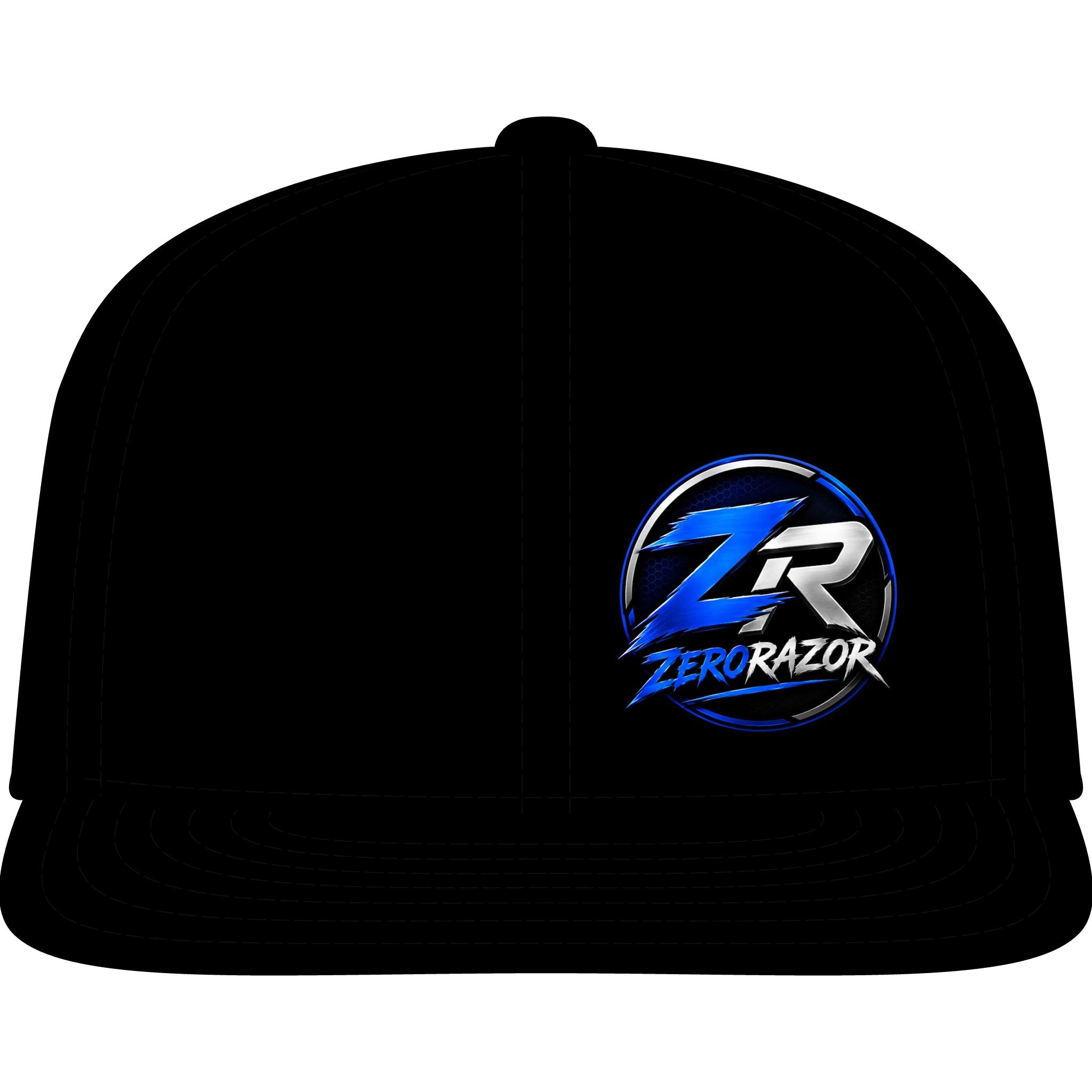 ZeroRazor Snapback Cap — Embroidered ZR Logo Trucker Hat