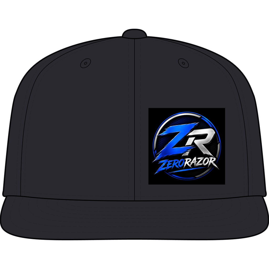 ZeroRazor Snapback Cap — Embroidered ZR Logo Trucker Hat
