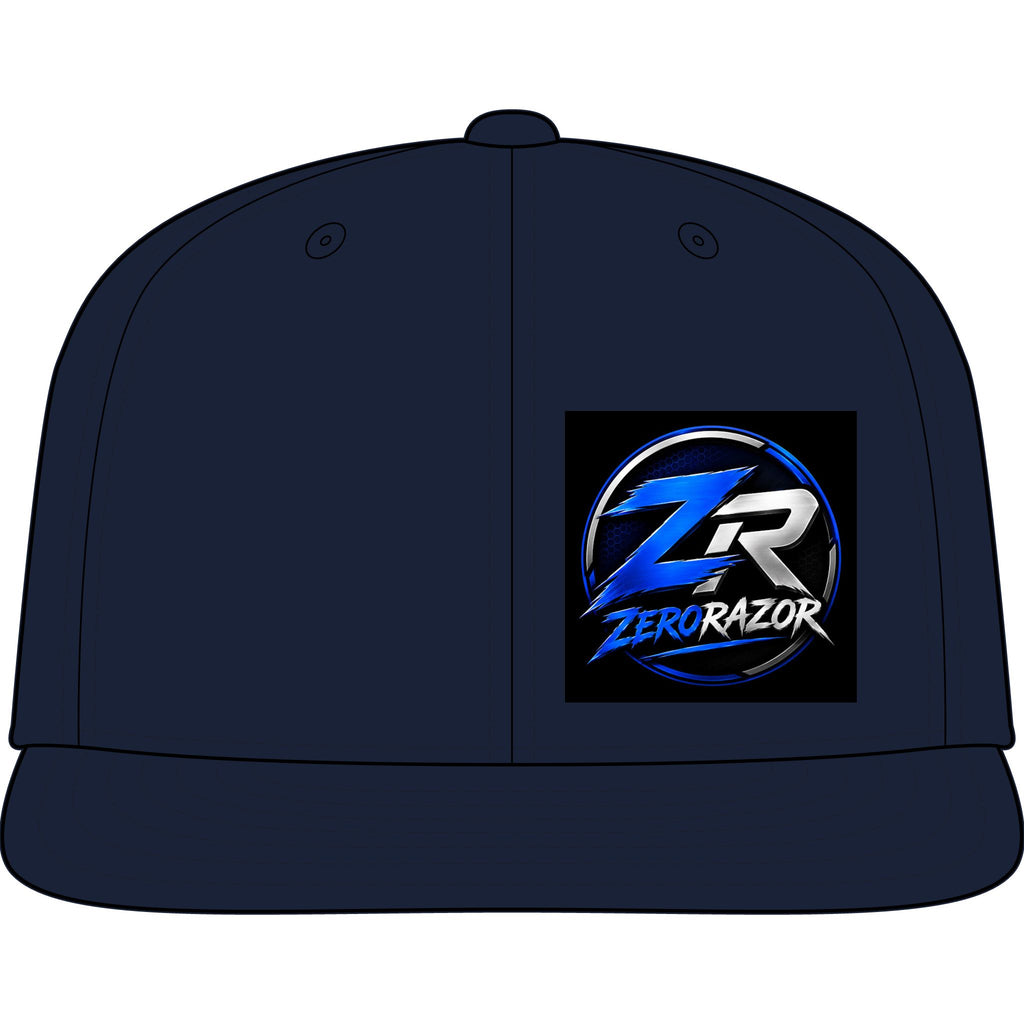 ZeroRazor Snapback Cap — Embroidered ZR Logo Trucker Hat