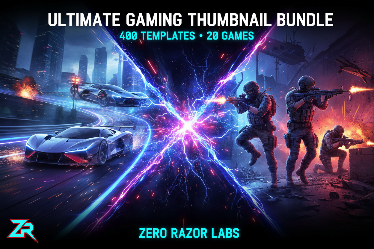 Ultimate Gaming Thumbnail Bundle