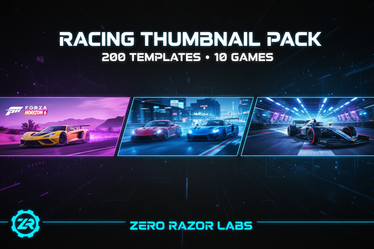 Racing Thumbnail Pack Cover